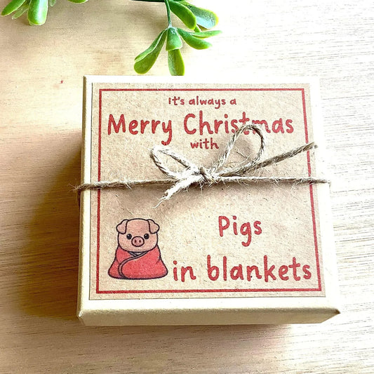 Pigs in blankets Christmas decoration